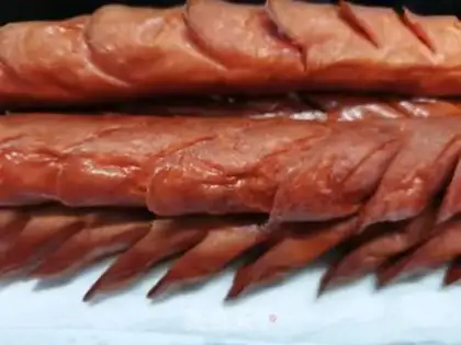 Make The ham sausage step 4