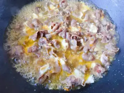 Make Sour soup, fat cow step 6