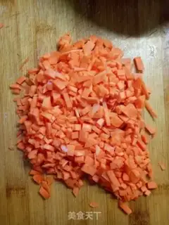 Make Carrot chicken balls step 1