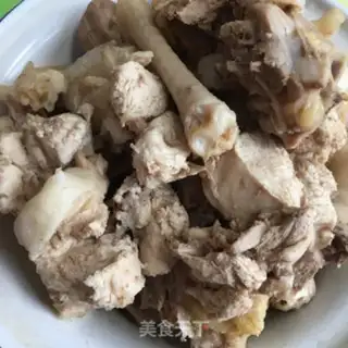 Make Tea mushroom chicken stew step 0