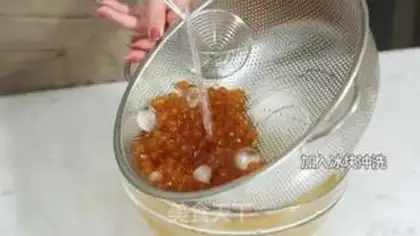 Make Drinking snacks: the amber pearl approach step 6