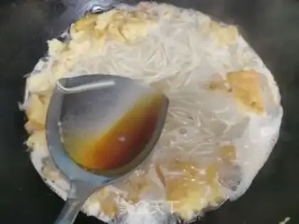 Make A green egg noodles step 2