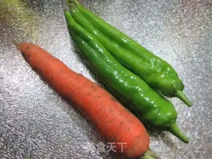 Make Carrot with peppers step 0