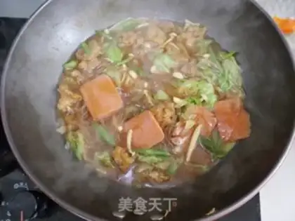 Make A cabbage line step 5