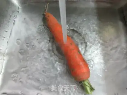 Make Carrot with peppers step 1