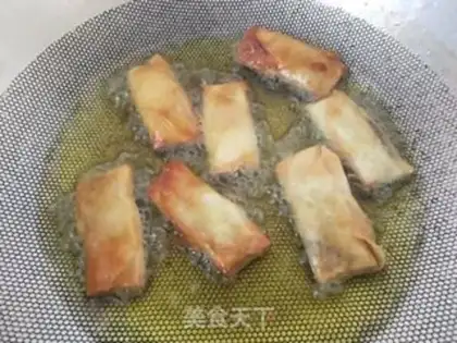 Make Spring rolls step 2