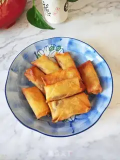 Make Spring rolls step 3