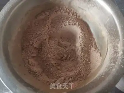 Make Chocolate cookies step 1