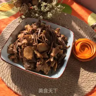 Make Tea mushroom chicken stew step 10