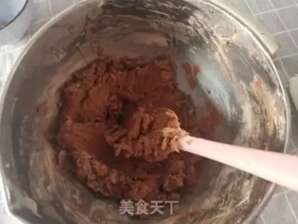 Make Chocolate cookies step 4
