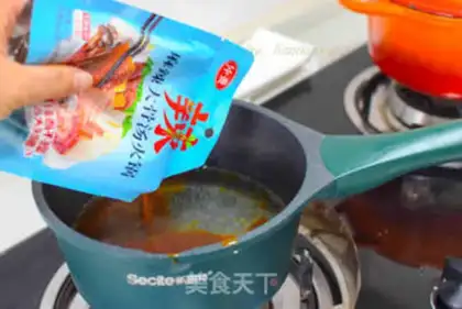 Make Spicy-ball potato powder step 2
