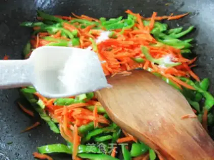 Make Carrot with peppers step 9