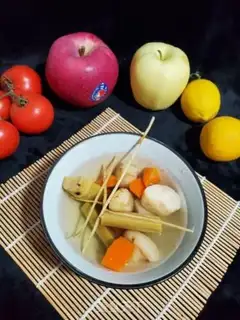 Make A cane spear with carrots step 4