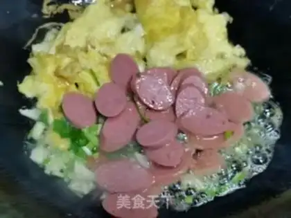 Make Fried noodles step 2