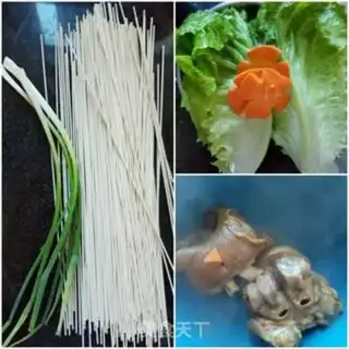 Make Pig hoof noodles step 0