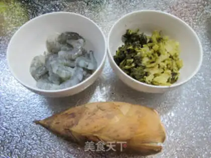 Make The pickles are fried shrimp step 0
