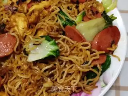 Make Fried noodles step 11
