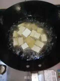 Make Fried tofu step 1