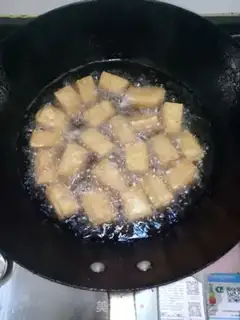 Make Fried tofu step 3