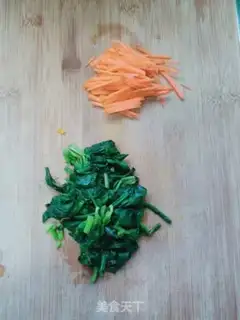 Make Sprayed spinach step 0