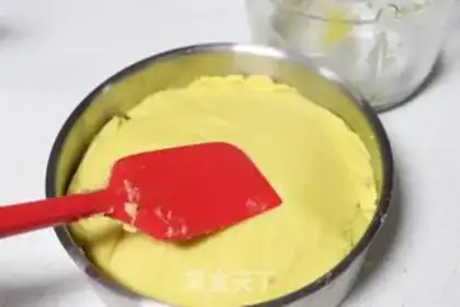 Make Green bean cake step 4