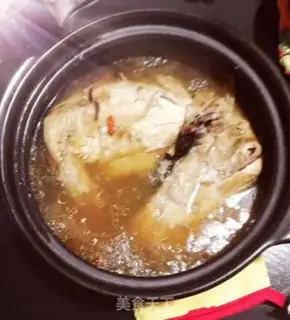 Make Tea mushroom chicken soup step 2