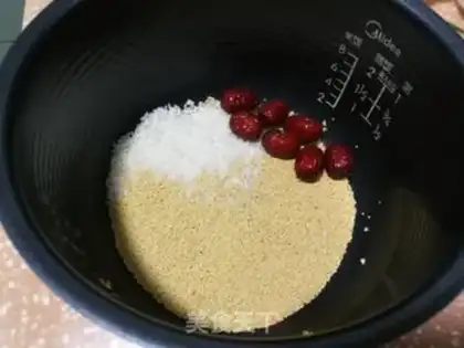 Make Rice congee step 1
