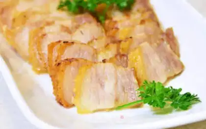 Make Sea salt pickled pork step 11