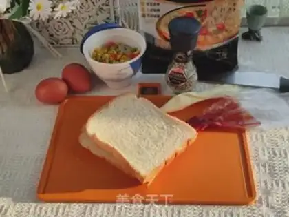 Make Cheese corn toast step 0