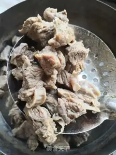 Make Cream beef stew potatoes step 2