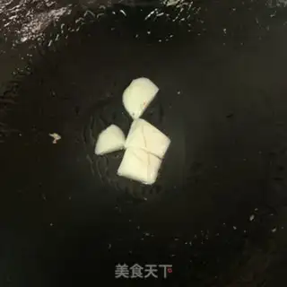 Make Piggy spinach step 1