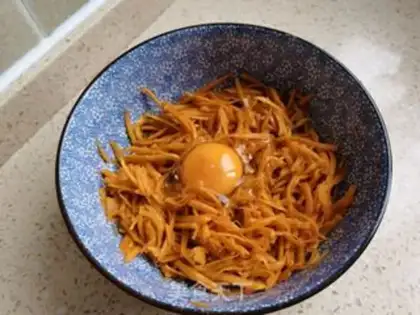 Make Pumpkin eggcakes step 2