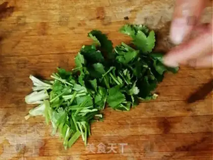Make Duck blood fan soup step 2