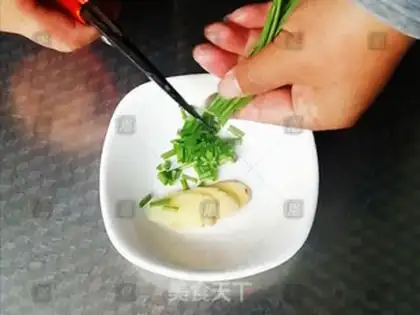 Make Duck blood fan soup step 3