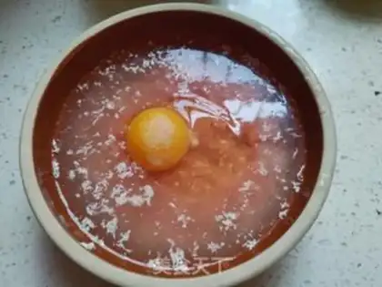 Make Meatloaf steamed eggs step 3