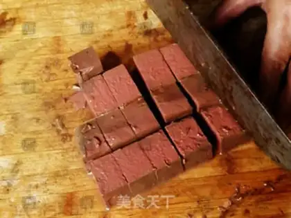 Make Duck blood fan soup step 4