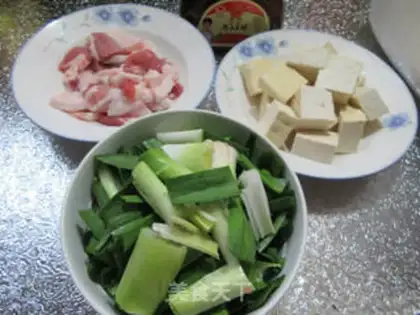 Make Old tofu salt step 0