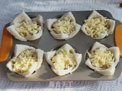 Make Cheese corn toast step 7