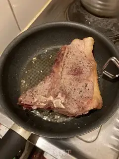 Make Fresh black pepper steak step 8