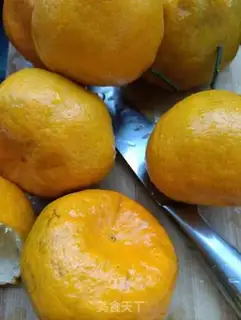 Make Orange-skin honey tea step 2