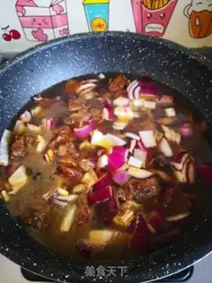 Make Cream beef stew potatoes step 13