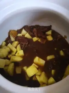 Make Cream beef stew potatoes step 16