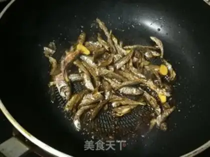 Make Fish dry-burned melons step 2