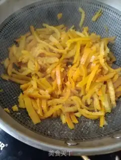 Make Orange-skin honey tea step 9