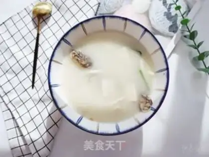 Make Yellowfish tofu soup step 6