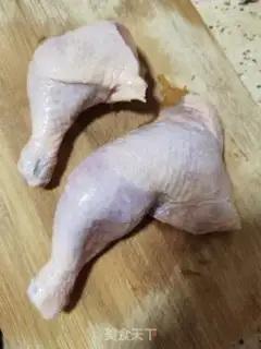 Make Haffle rice chicken step 1