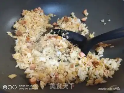 Make Sausage rice step 4