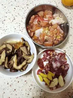 Make Haffle rice chicken step 8