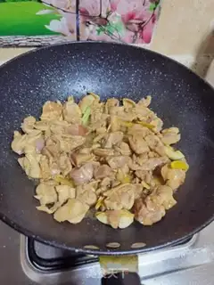 Make Haffle rice chicken step 11