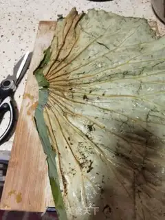 Make Haffle rice chicken step 17